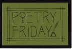 Poetry Friday, We Meet Again
