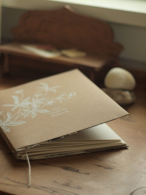 wild simplicity daybook cover at small meadow press