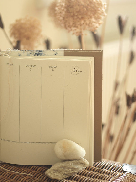 wild simplicity weekly calendar pages from small meadow press