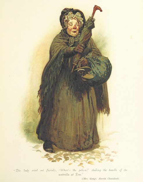 Image taken from page 97 of 'Pictures from Dickens with readings. With illustrations by H. M. Paget, Fred Barnard, etc.'