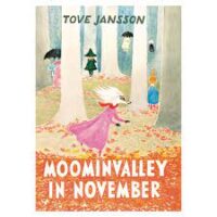 book cover of moominvalley in november by tove jansson