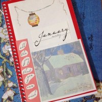 january notebook >> collage cover