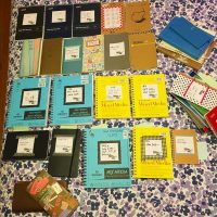 Notebooks, sketchbooks, and planners, oh my